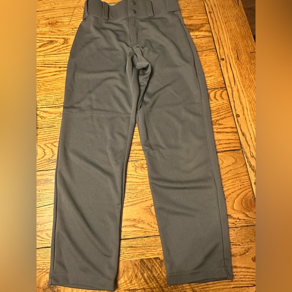 Alleson charcoal grey baseball pants sz medium